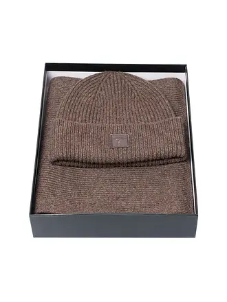 FYNCH-HATTON | Set de 2 piezas gorro y bufanda | braun